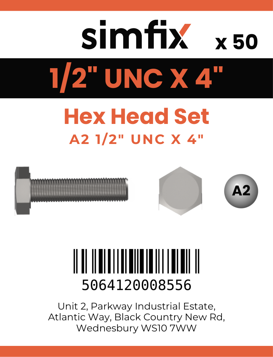 Simfix product label - 933UA212102-T