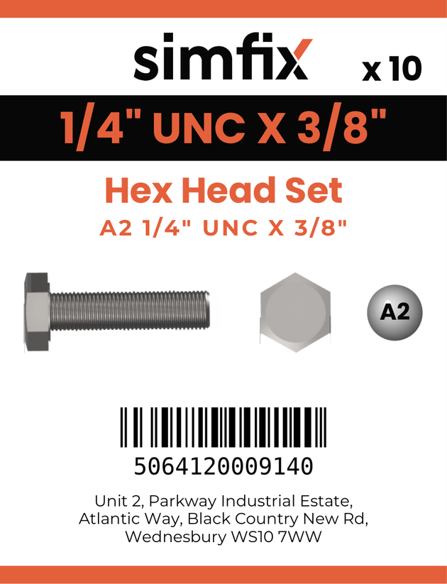 Simfix product label - 933UA214010-D