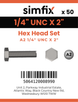 Simfix product label - 933UA214051-T