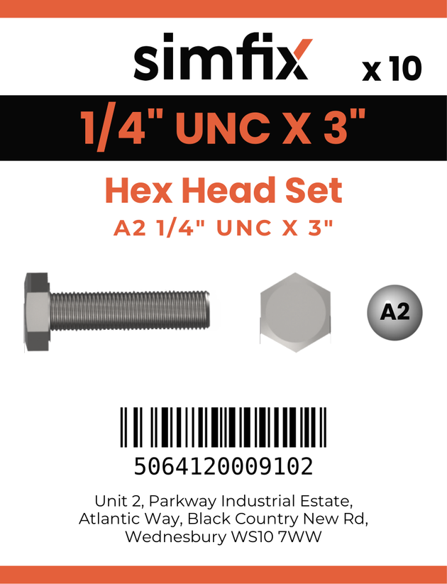 Simfix product label - 933UA214076-D