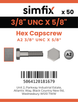 Simfix product label - 933UA238016-T