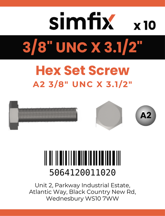 Simfix product label - 933UA238089-D