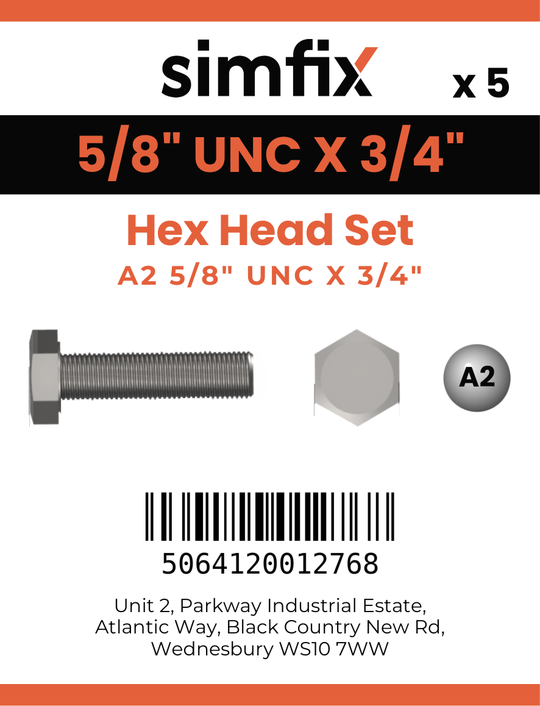 Simfix product label - 933UA258019-D