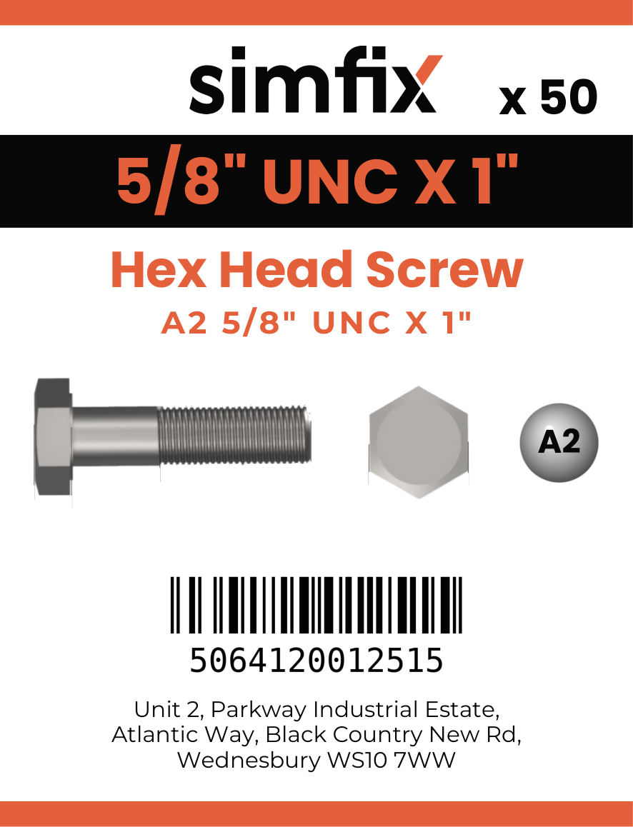 Simfix product label - 933UA258025-T
