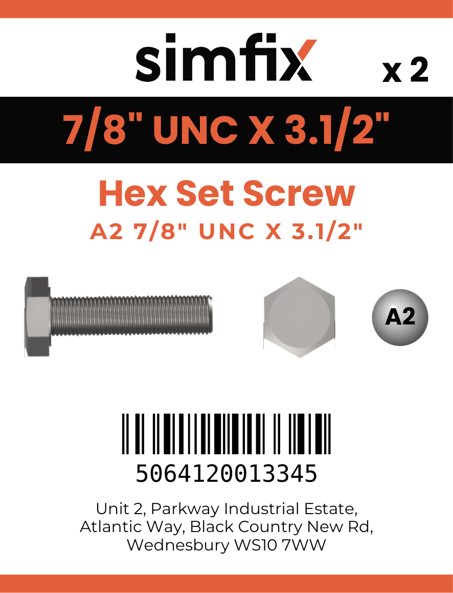 Simfix product label - 933UA278089-D