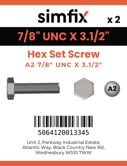 Simfix product label - 933UA278089-D