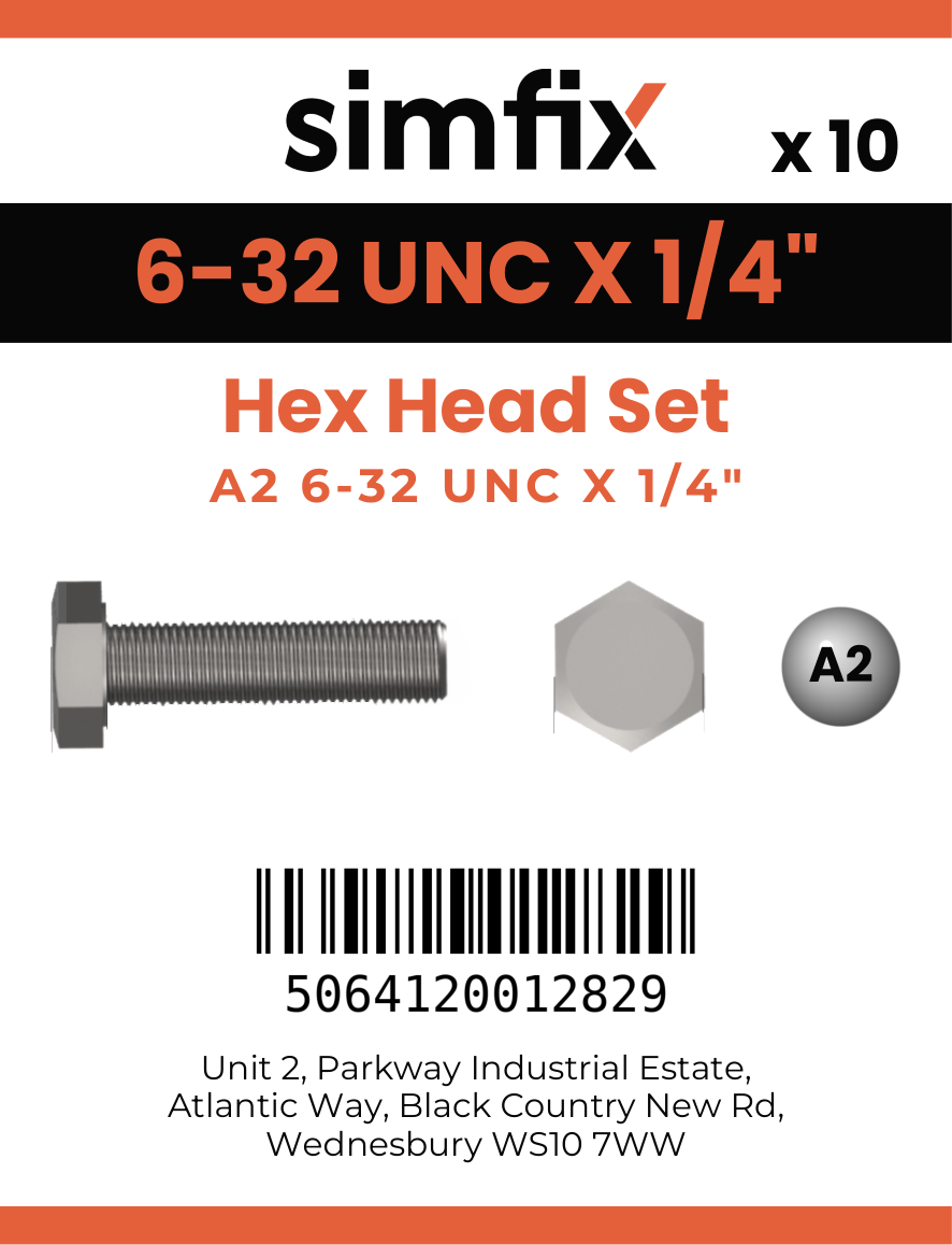 Simfix product label - 933UA2N06006-D