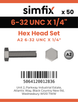 Simfix product label - 933UA2N06006-T