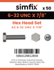 Simfix product label - 933UA2N06022-T