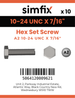 Simfix product label - 933UA2N10011-D