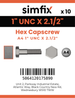 Simfix product label - 933UA4100064-T