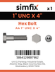 Simfix product label - 933UA4100102-D