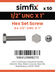 Simfix product label - 933UA412025-T