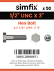 Simfix product label - 933UA412076-T