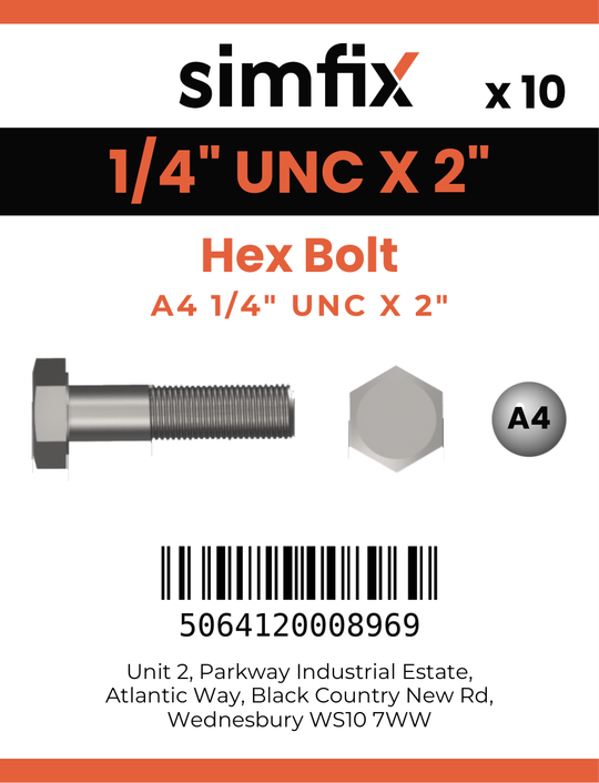 Simfix product label - 933UA414051-D