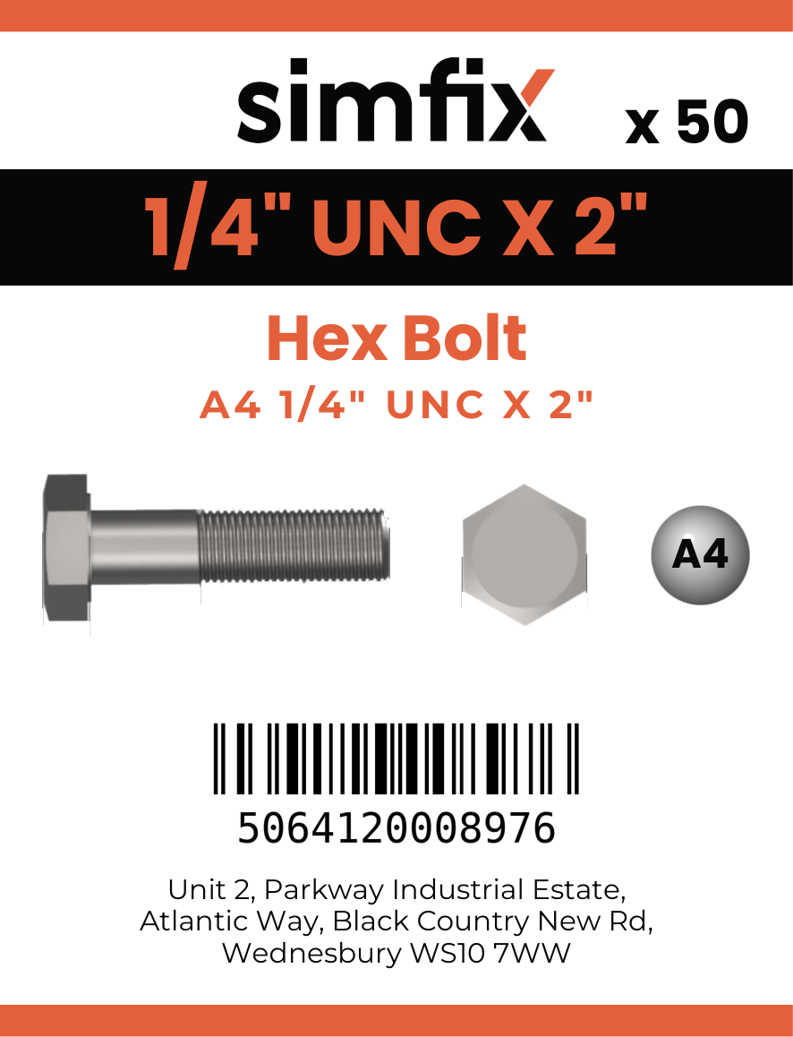 Simfix product label - 933UA414051-T
