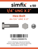 Simfix product label - 933UA414051-T