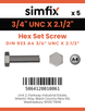Simfix product label - 933UA434064-D