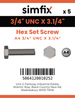 Simfix product label - 933UA434083-T