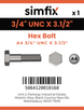 Simfix product label - 933UA434089-D
