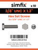 Simfix product label - 933UA438045-D