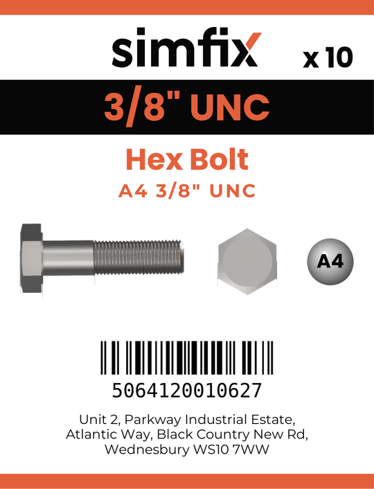 Simfix product label - 933UA438089-D