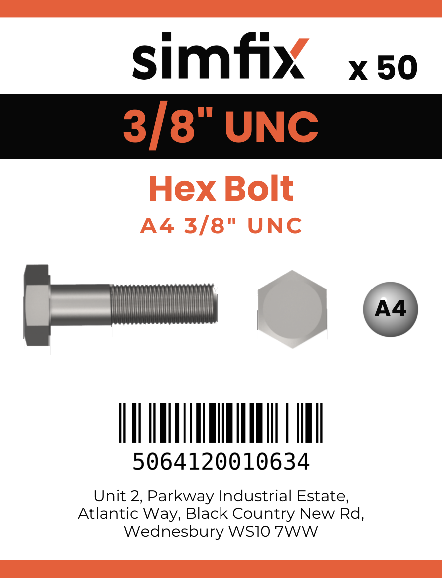 Simfix product label - 933UA438089-T