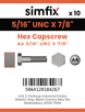 Simfix product label - 933UA4516022-D