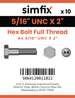 Simfix product label - 933UA4516051-D