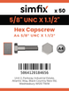 Simfix product label - 933UA458038-T