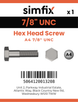 Simfix product label - 933UA478057-D
