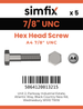 Simfix product label - 933UA478057-T