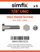 Simfix product label - 933UA478057-T