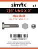 Simfix product label - 933UA478076-D