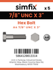 Simfix product label - 933UA478076-T