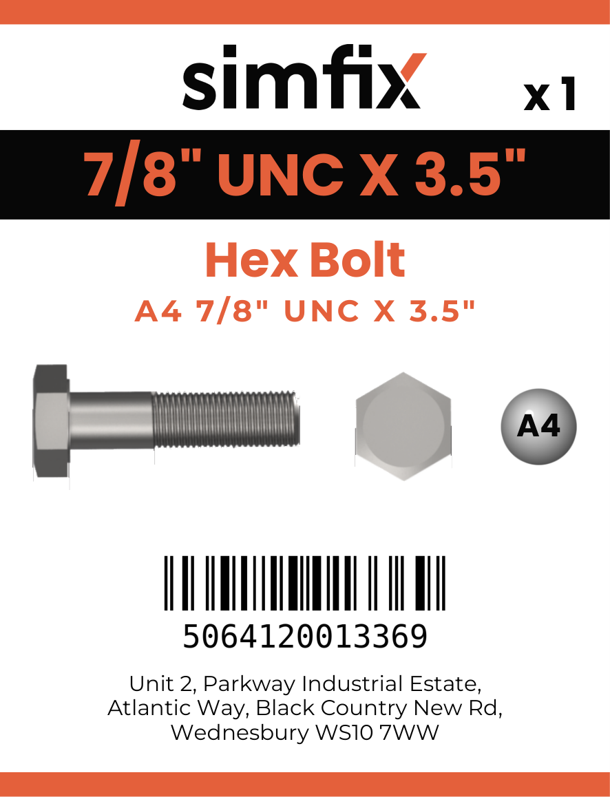 Simfix product label - 933UA478089-D
