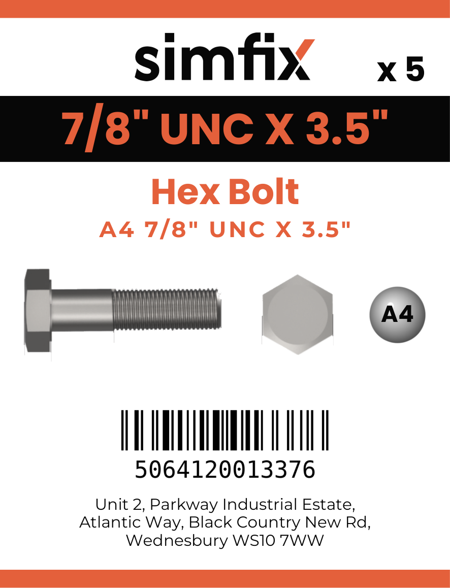 Simfix product label - 933UA478089-T