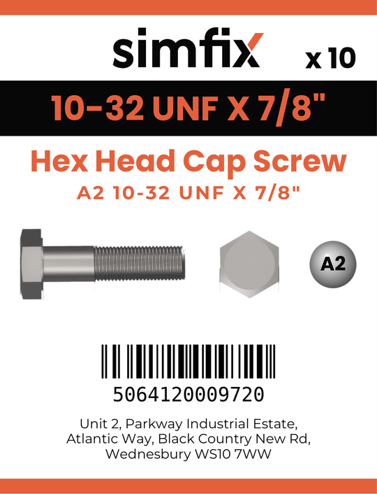 Simfix product label - 933UFA2103222-D