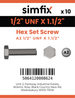 Simfix product label - 933UFA212038-D