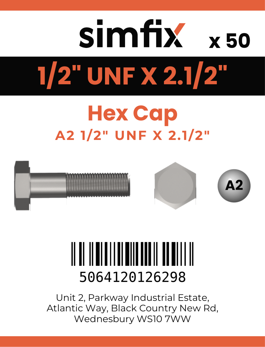 Simfix product label - 933UFA212064-T