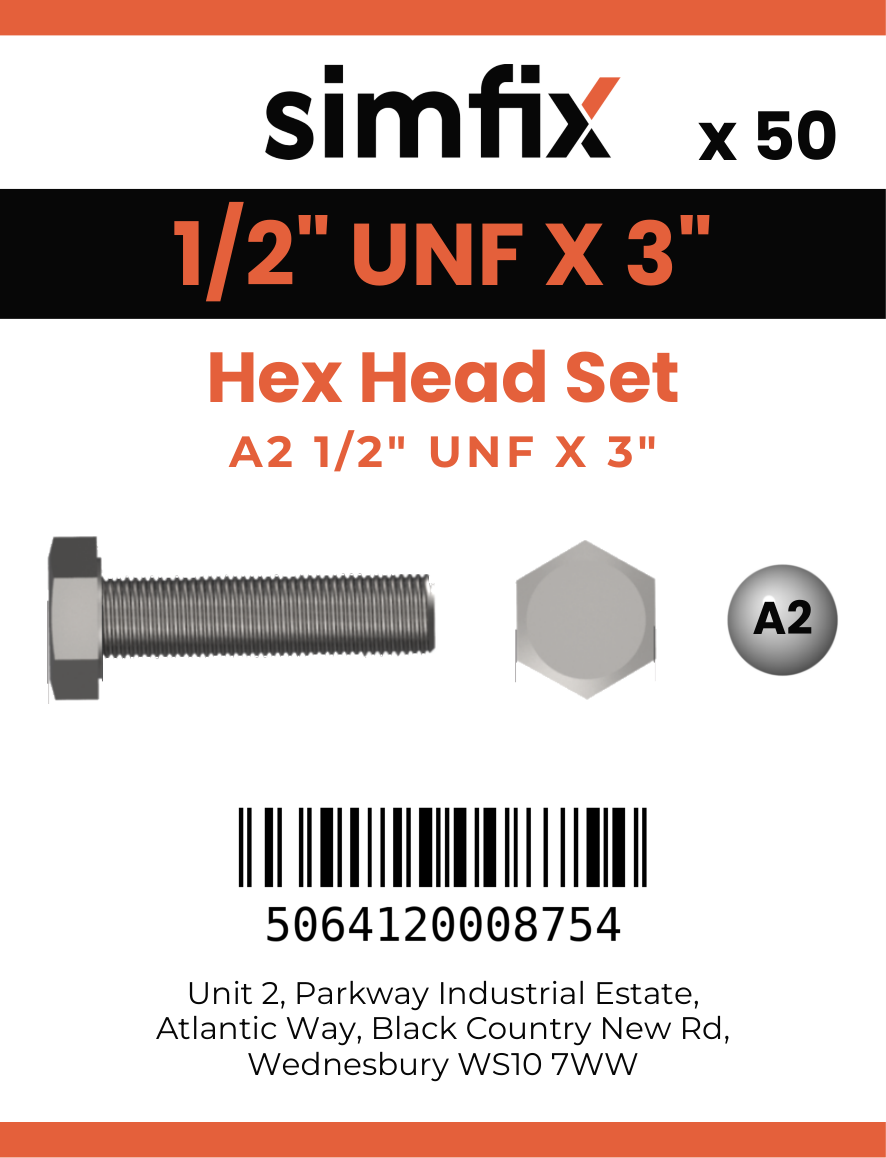 Simfix product label - 933UFA212076-T