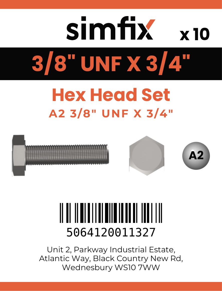 Simfix product label - 933UFA238019-D