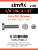 Simfix product label - 933UFA238038-T