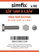 Simfix product label - 933UFA238045-T