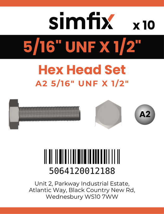 Simfix product label - 933UFA2516013-D
