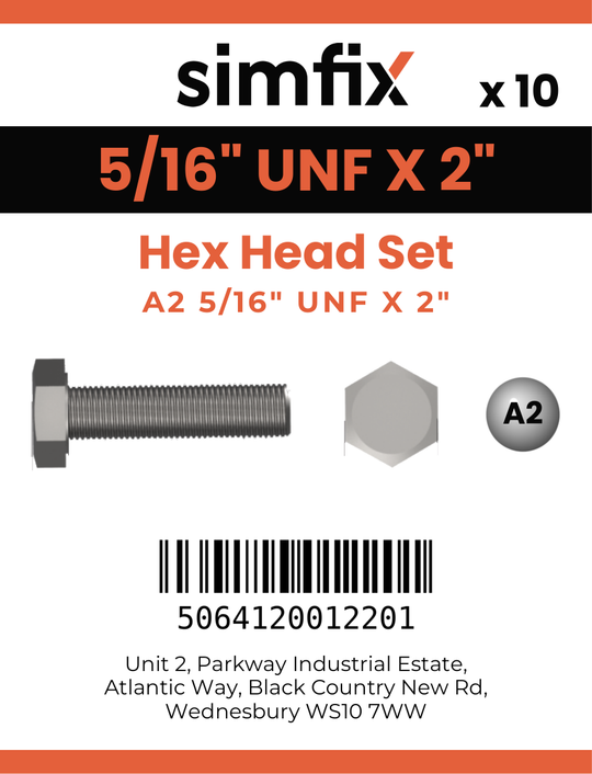 Simfix product label - 933UFA2516051-D