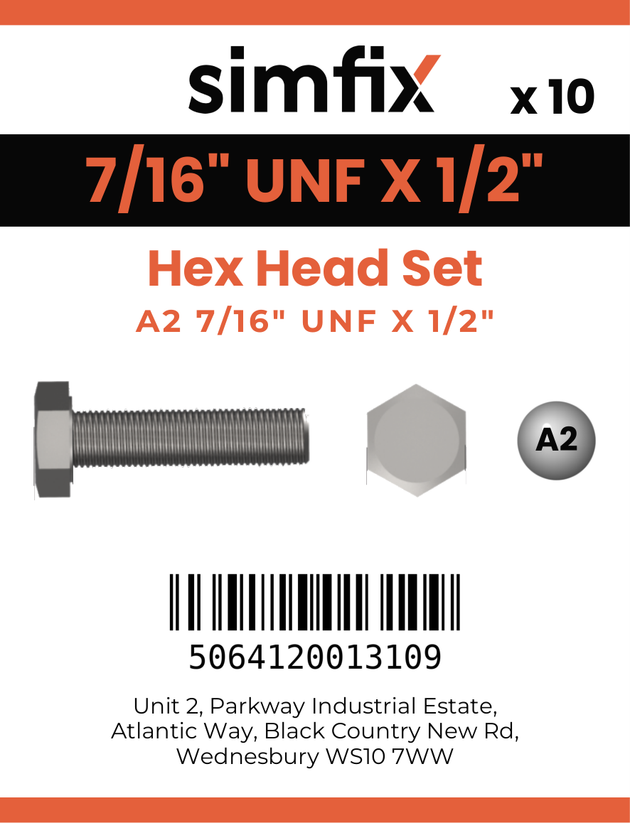 Simfix product label - 933UFA2716013-D
