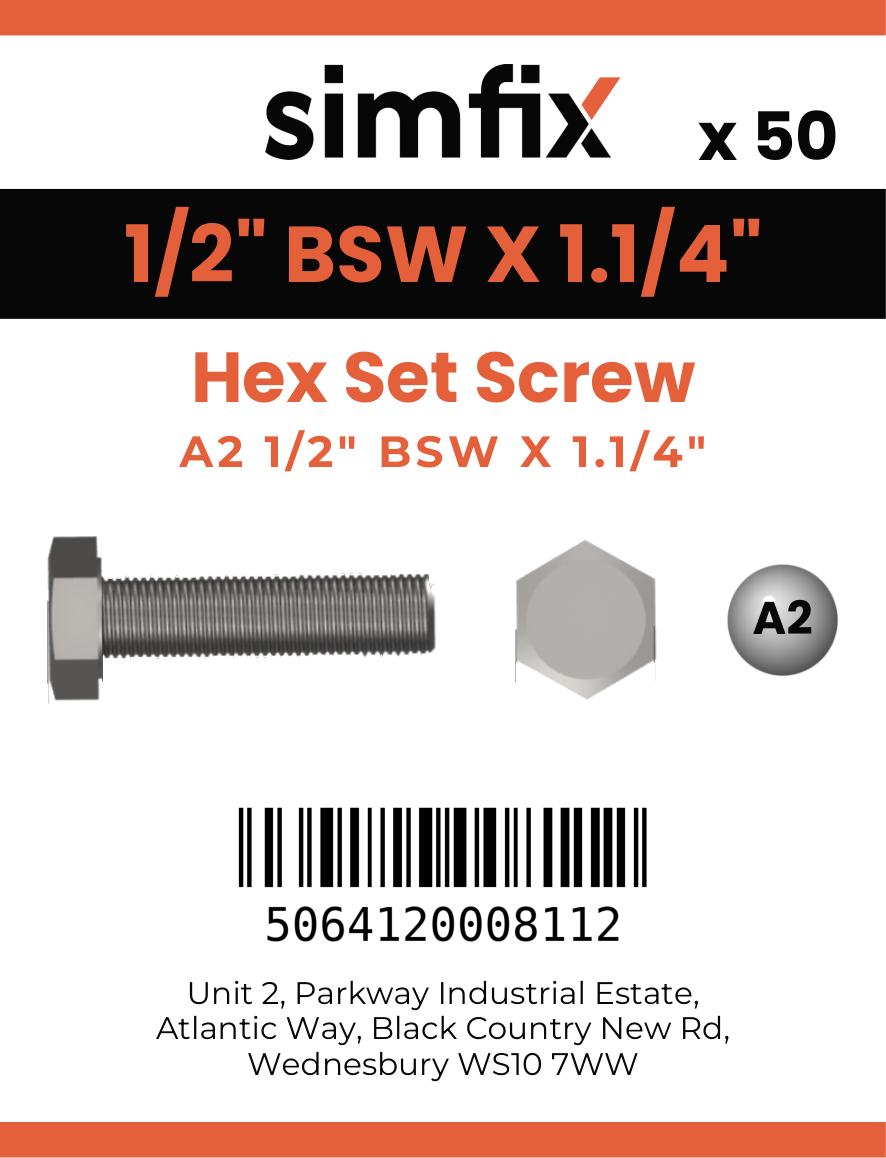 Simfix product label - 933WA212032-T