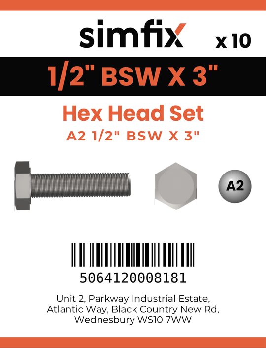 Simfix product label - 933WA212076-D