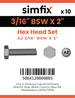 Simfix product label - 933WA2316051-D
